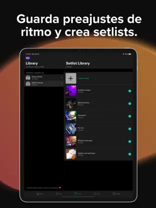 Captura de Pantalla 4 El Metrónomo por Soundbrenner iphone