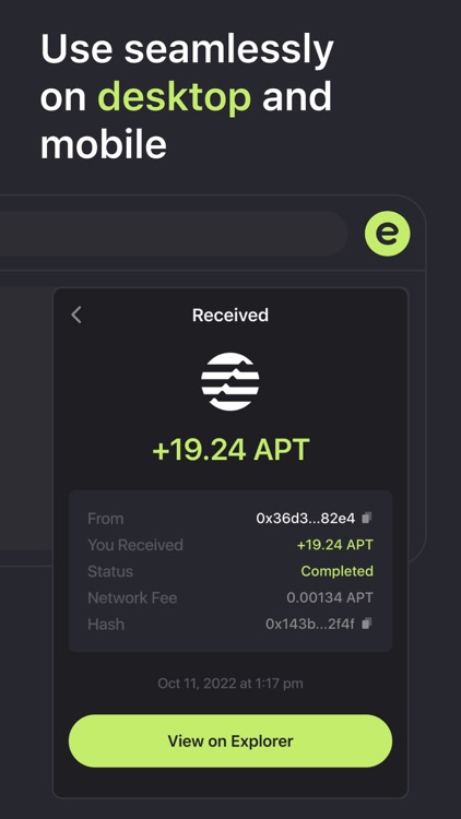 EVO Wallet - Aptos wallet screenshot-3