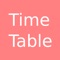 "Timetable EX" is a timetable app that can be used comfortably and enjoyably by the simple and intuitive user interface