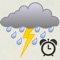 Weather alarm is very accurate app for forecast predictions, and will send you 1 notification each day at your favorite time