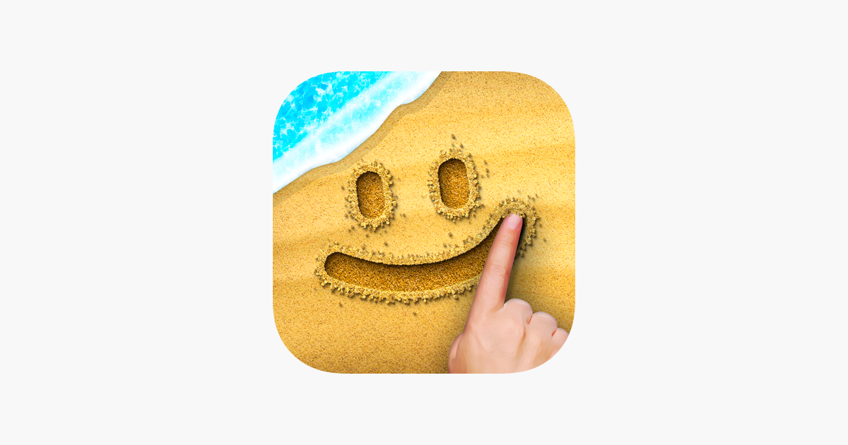 Sand Draw: Beach Wave Art Game on the App Store