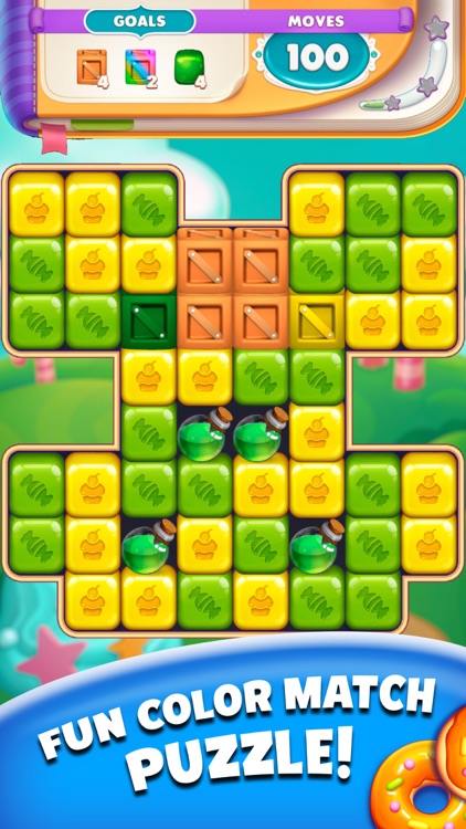 Cartoon Crush Pop Block Puzzle screenshot-1