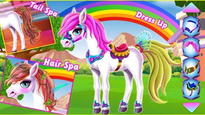 Cute Pony Mane Braiding Salon Screenshot