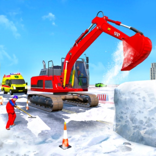 Snow Excavator Rescue Truck iOS App