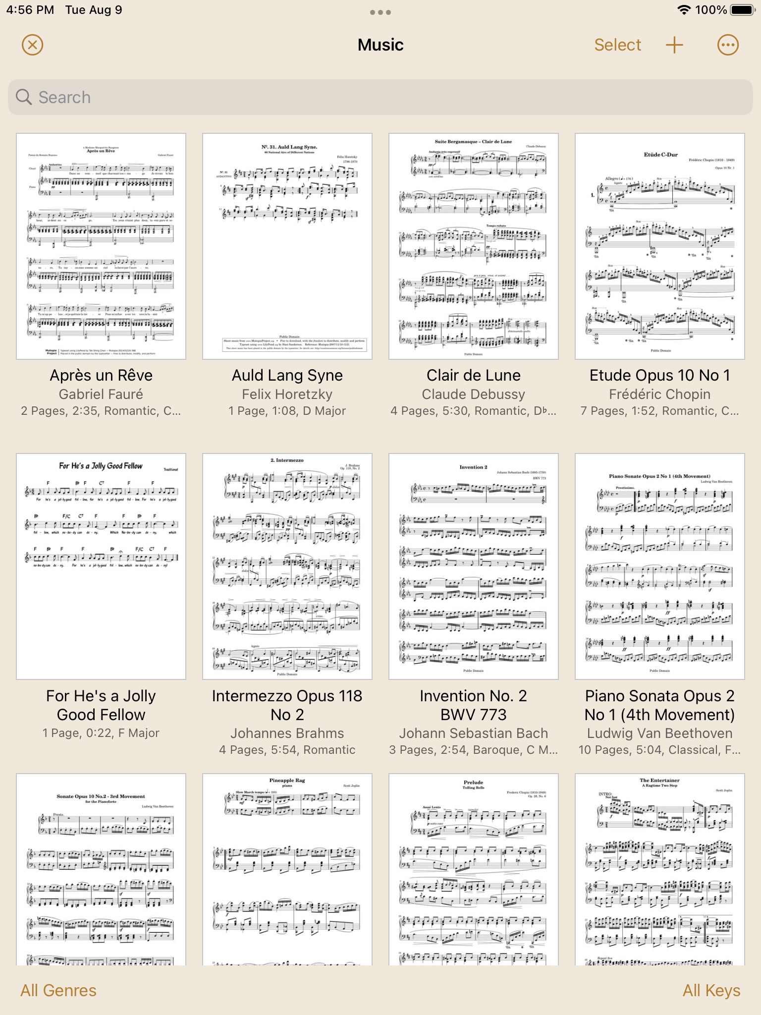 Paperless Music screenshot 2