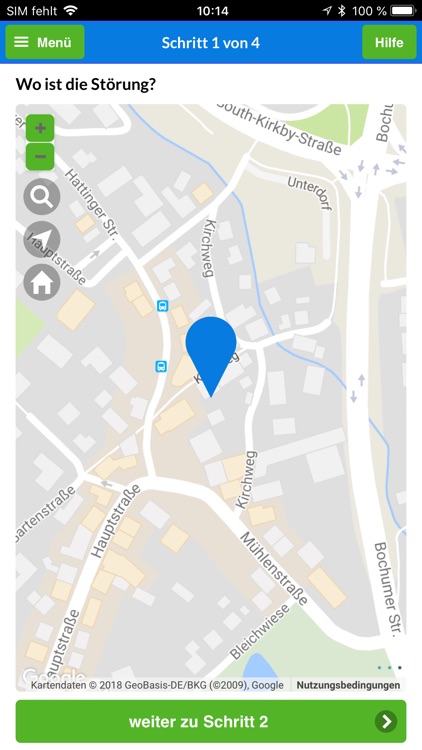 Störungsmelder Sprockhövel