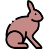 Irish Hare Stickers