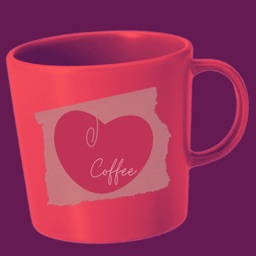 Cup of coffee stickers
