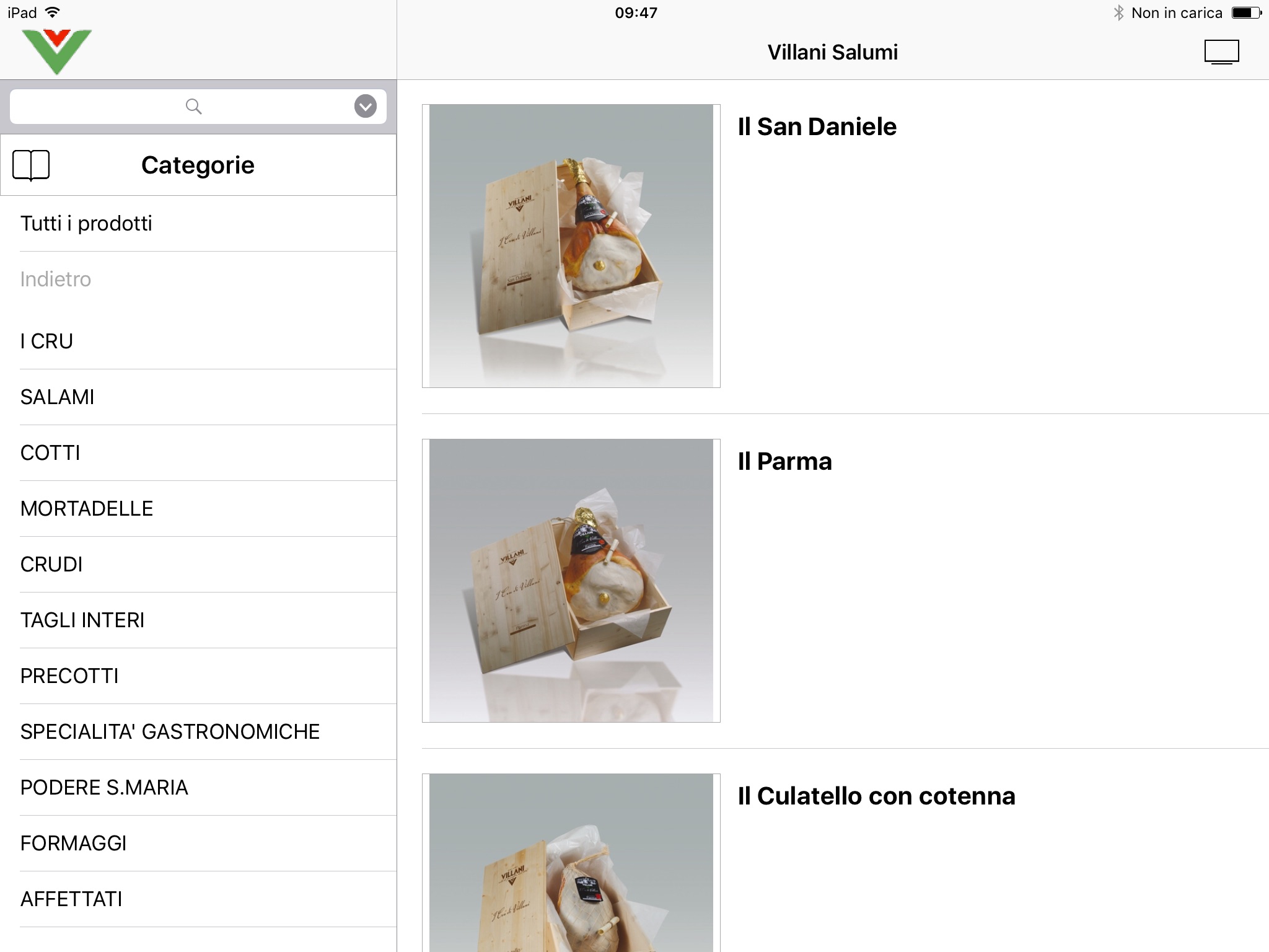 Catalogo Villani screenshot 3