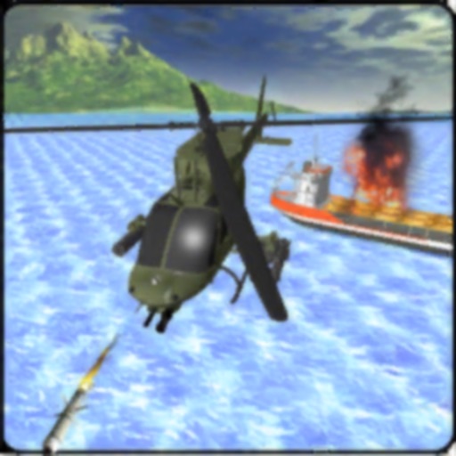 Helicopter Fight Air Strike Icon