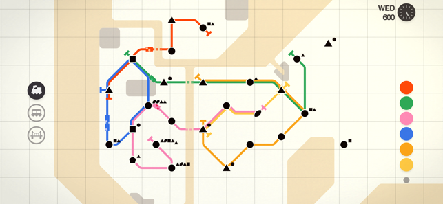 ‎Mini Metro+ Screenshot