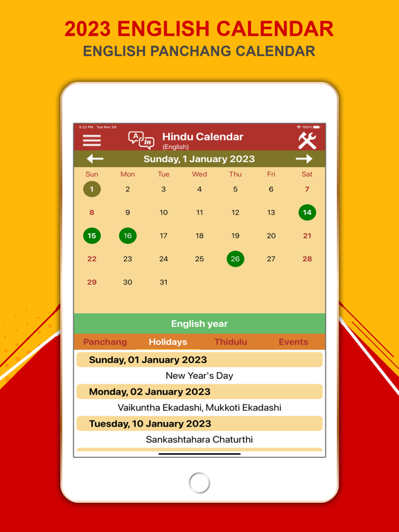 Hindu Calendar 2023 screenshot 3