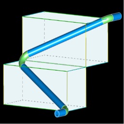 Pipe offset calculation