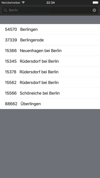 PLZ Finder Deutschland screenshot-3