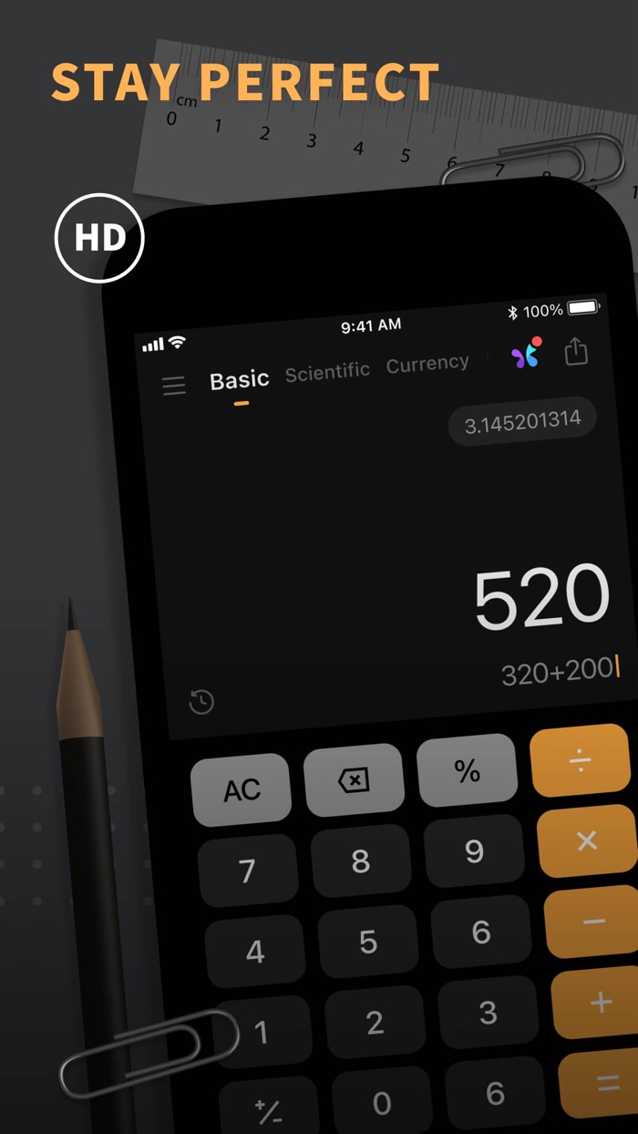 FP ScientificBasic Calculator