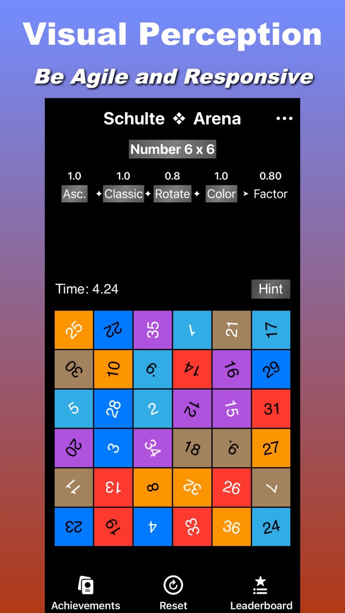 Schulte Arena - Super Brain