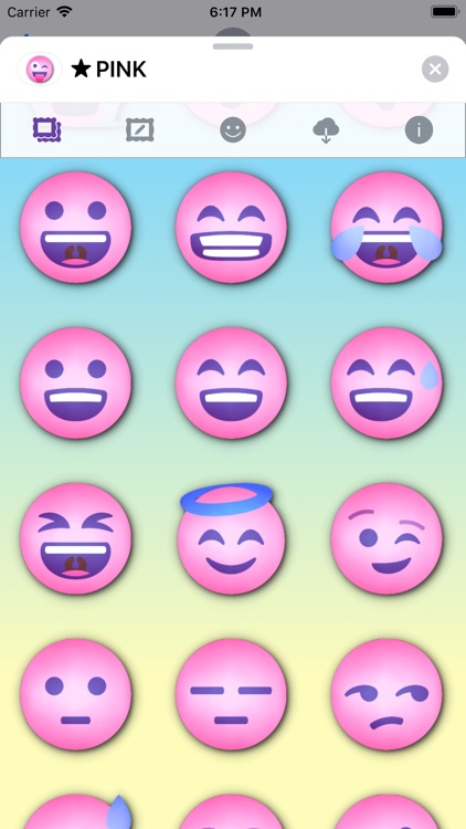 PINK Emoji • Stickers screenshot-3