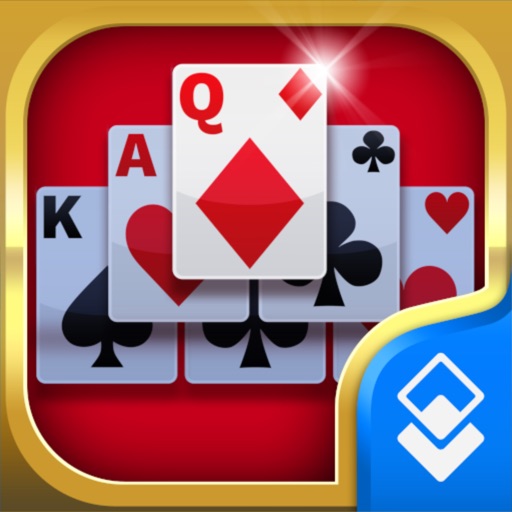 Pyramid Solitaire Cube by Tether Studios, LLC