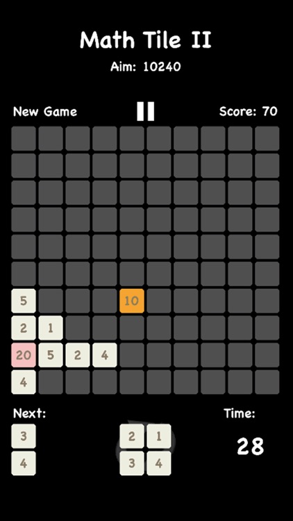 Math Tile 2 - Aim 10240 screenshot-3