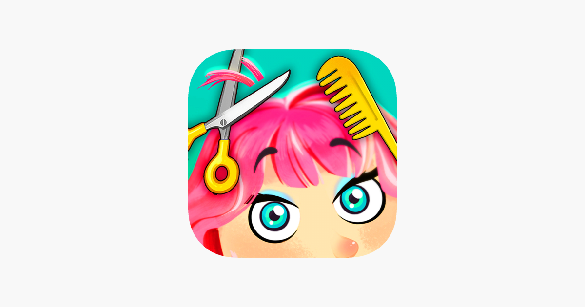 Kapper en meisjes in de App Store