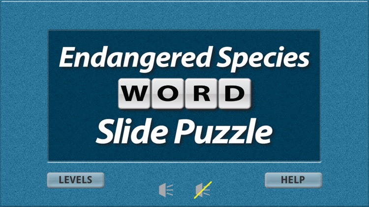 Endangered Species Word Slide