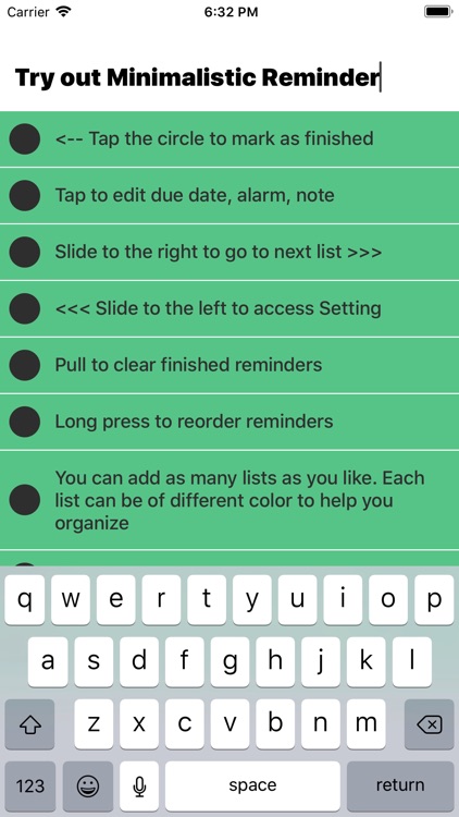 Minimalistic Reminder screenshot-3