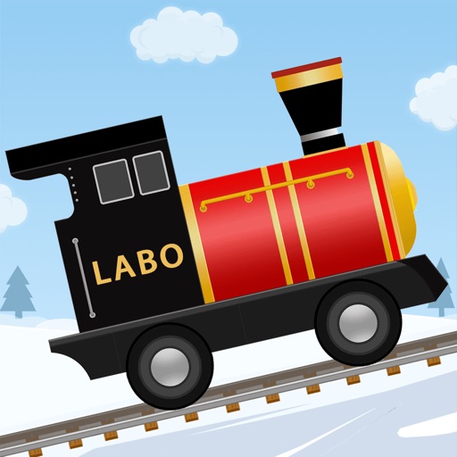 Labo圣诞积木火车儿童游戏:儿童火车游戏铁路游戏/
