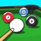 Throw the billiard balls, hit the magic ball and spread out more area