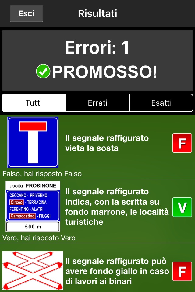 Quiz Patente di Guida screenshot 3