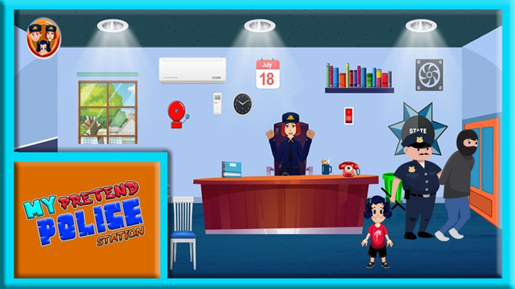 Pretend Police station Game