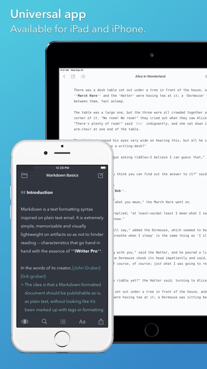 iWriter Pro screenshot-0