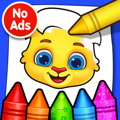 ‎Coloring Games: Painting, Glow