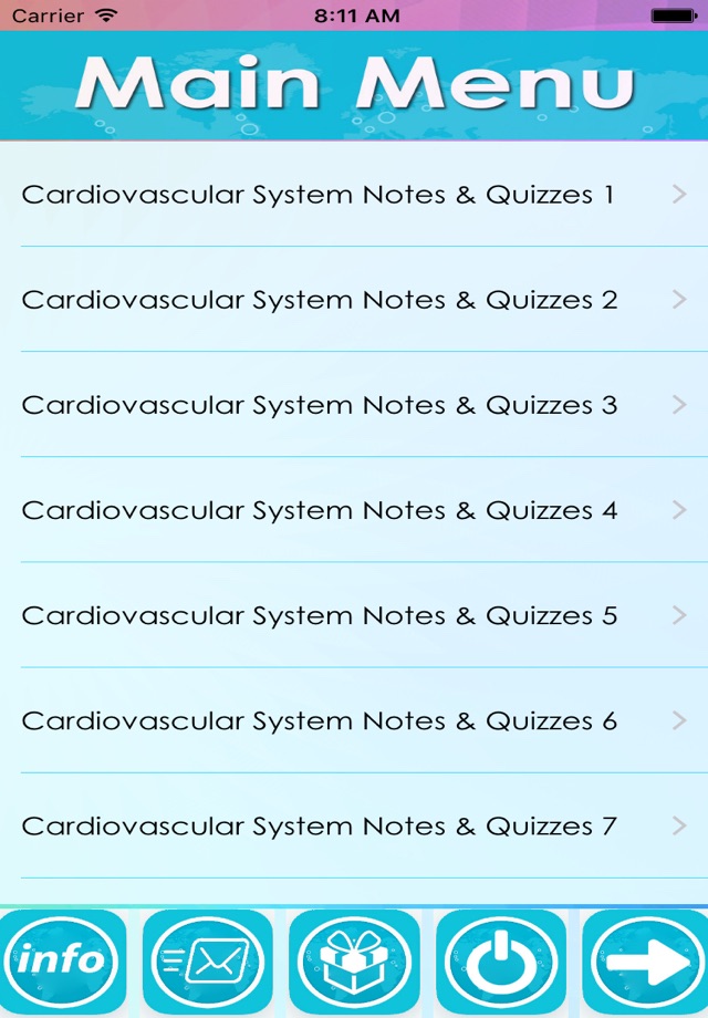 Cardiovascular System Review screenshot 4