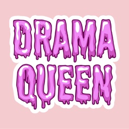 Drama Queen Stickers