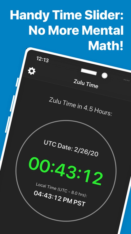 Zulu Time Widget - GMT/UTC screenshot-5