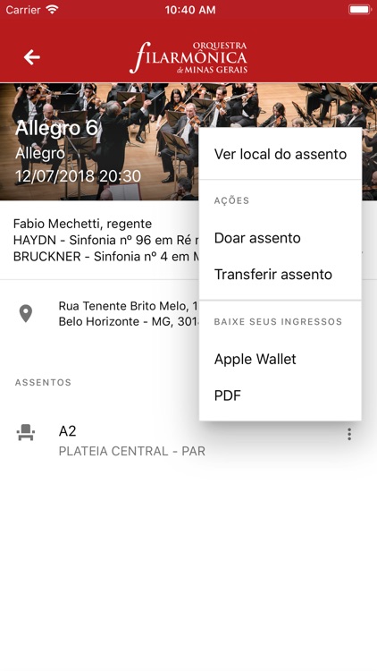 Assinante Filarmônica screenshot-3