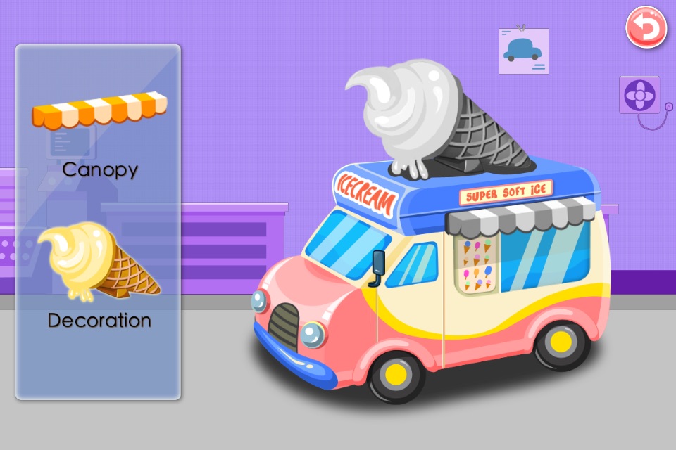 Ice Cream Truck & Maker Game screenshot 2