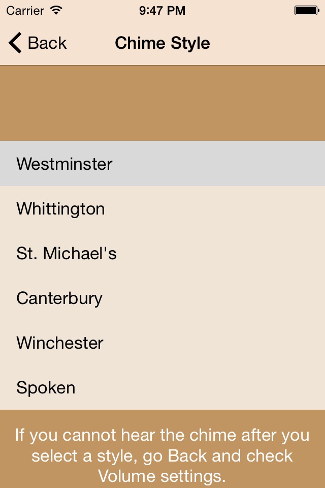 Westminster Chimes Full screenshot 4