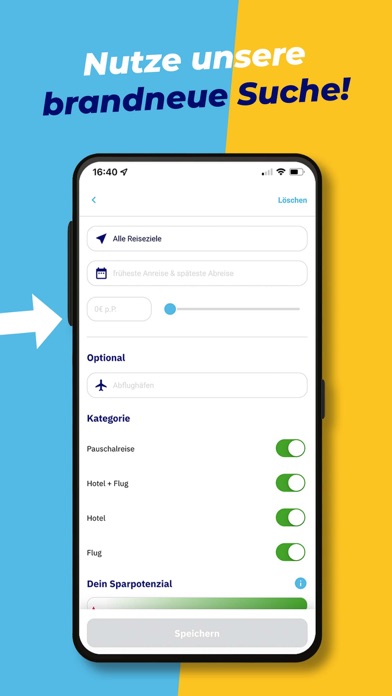 Urlaubstracker: Reisedeals screenshot 4