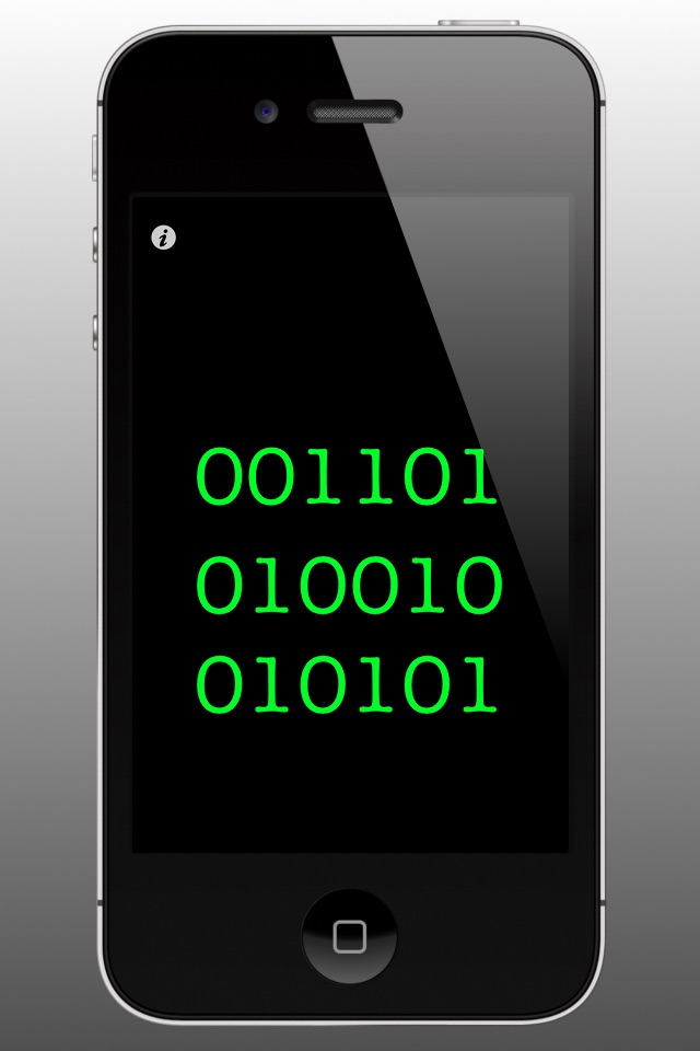 Big binary clock screenshot 3