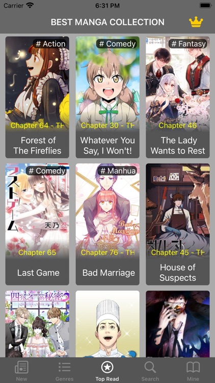 MANGA READER - COMICS & NOVELS screenshot-4