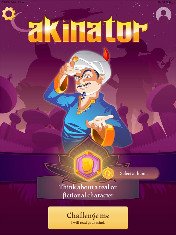 Akinator, the mind reading genie