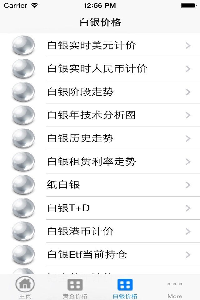 黄金价格-Lite版 screenshot 4