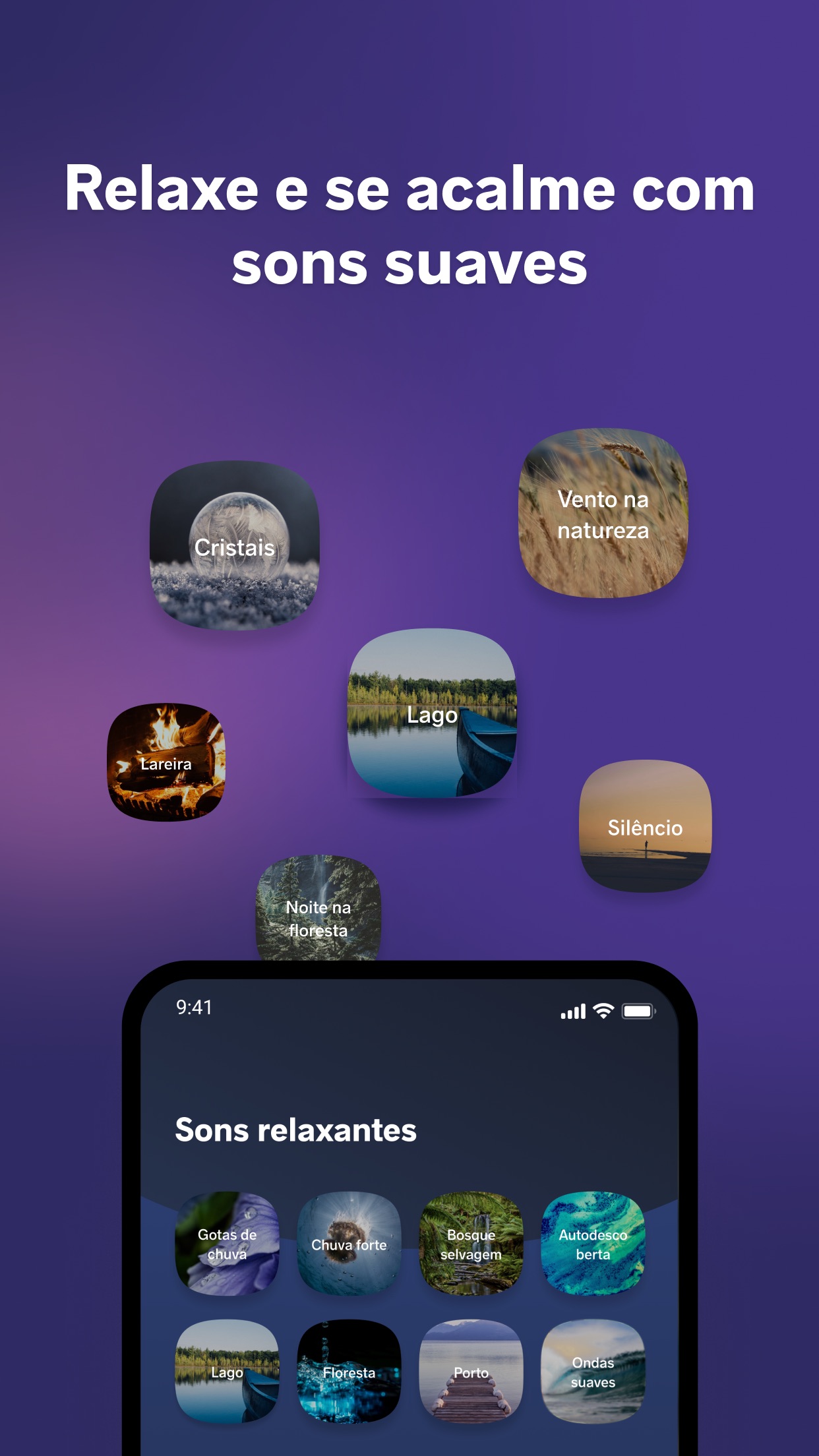Screenshot do app Meditopia: Meditação, Dormir