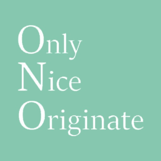 ONO FLOWER Only Nice Originate iOS App