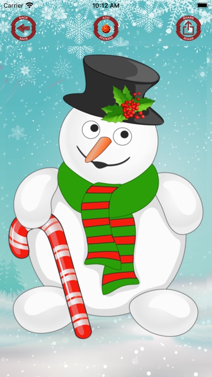 Decorate snowman Christmas screenshot-5