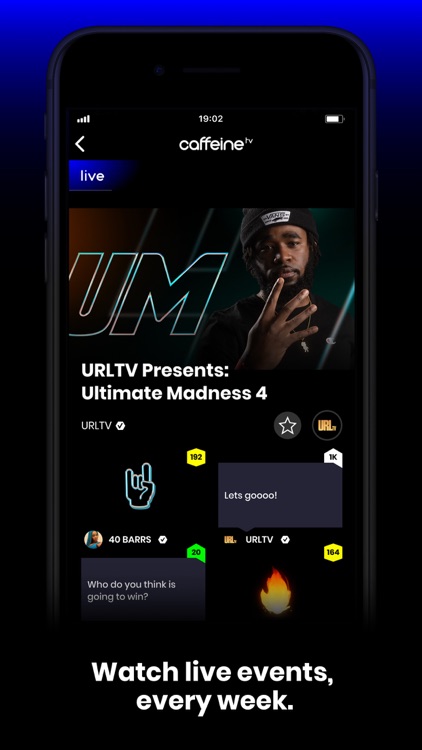 Caffeine: Live Streaming