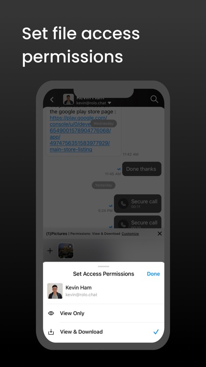 Rolo Secure Chat screenshot-5