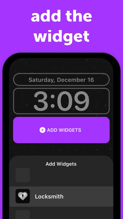 locksmith widget - by sendit screenshot-3