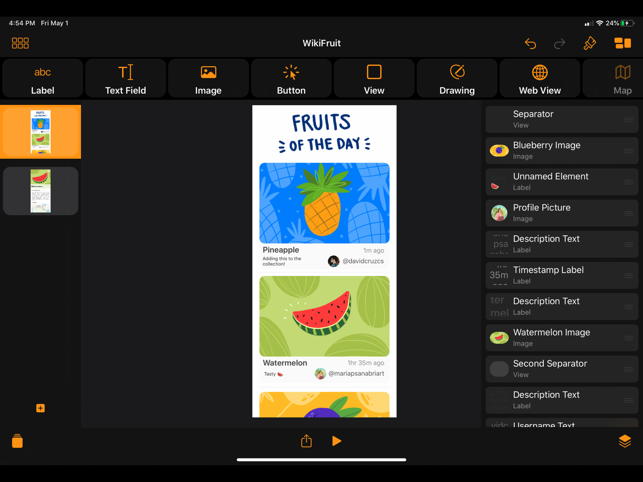 ‎Pineapple - Website Builder תמונות מסך
